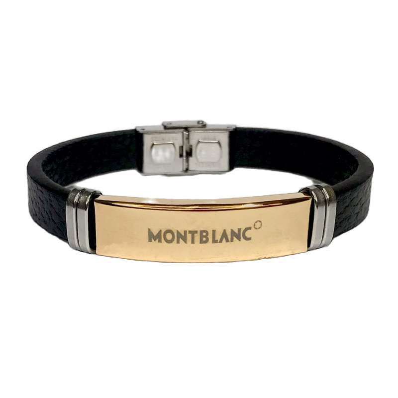 دستبند مردانه مدل Mntblk 1