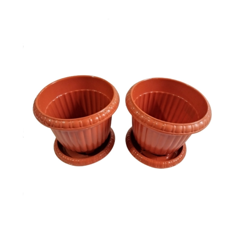 گلدان مدل بنفشه ۴ مجموعه ۲ عددی گلدان مدل بنفشه ۴ مجموعه ۲ عددی