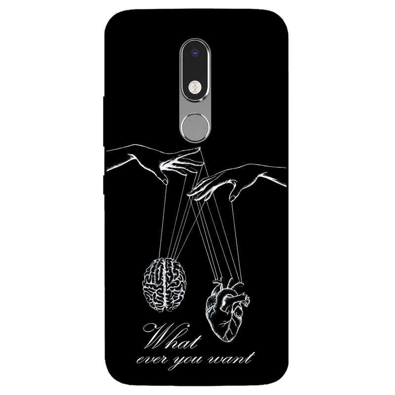 کاور مگافون طرح فکر و احساس مدل 1899 مناسب برای گوشی موبایل موتورولا Moto M