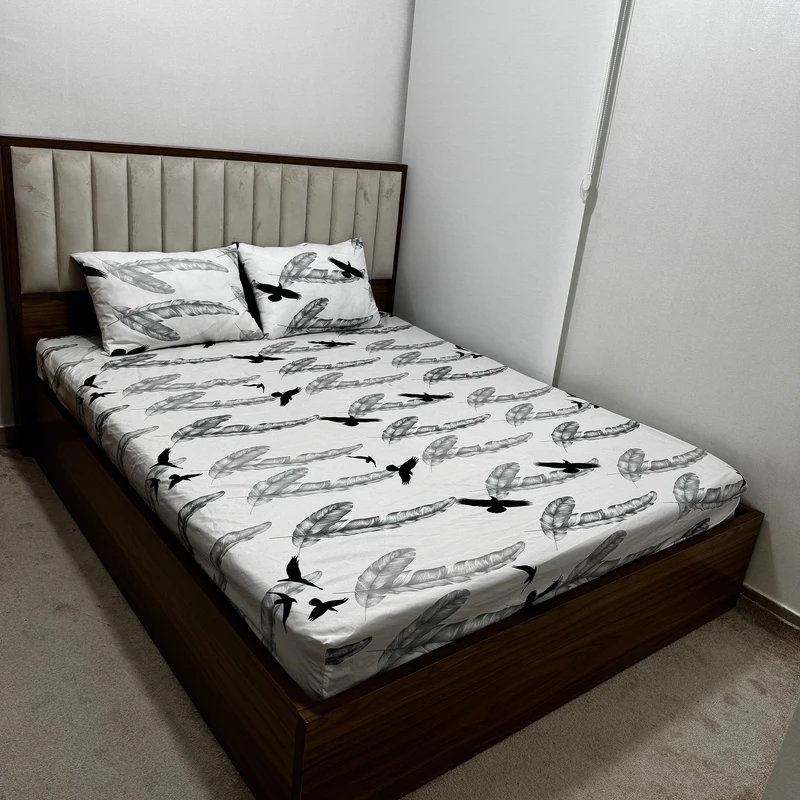 سرویس ملحفه 2 نفر 3 تکه ناتوسا مدل پرواز کد 160