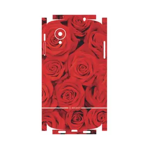 MAHOOT Red-Flower-FullSkin Cover Sticker for Google Nexus 5