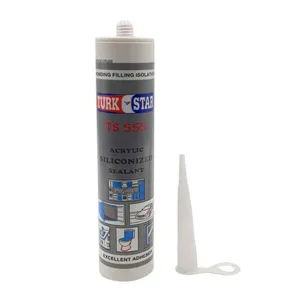 خمیر درزگیر سیلیکونی ترک استار مدل TS 555 وزن 460 گرم