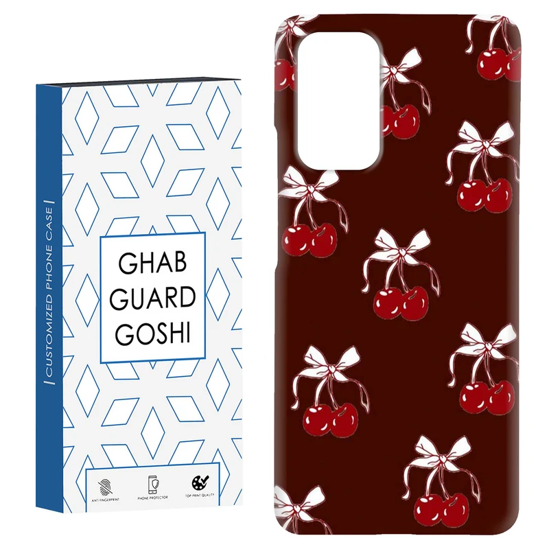 کاور قاب گارد گوشی طرح پاپیون و گیلاس کد Dimo-948 مناسب برای گوشی موبایل شیائومی Redmi Note 9 4G / Redmi 9T