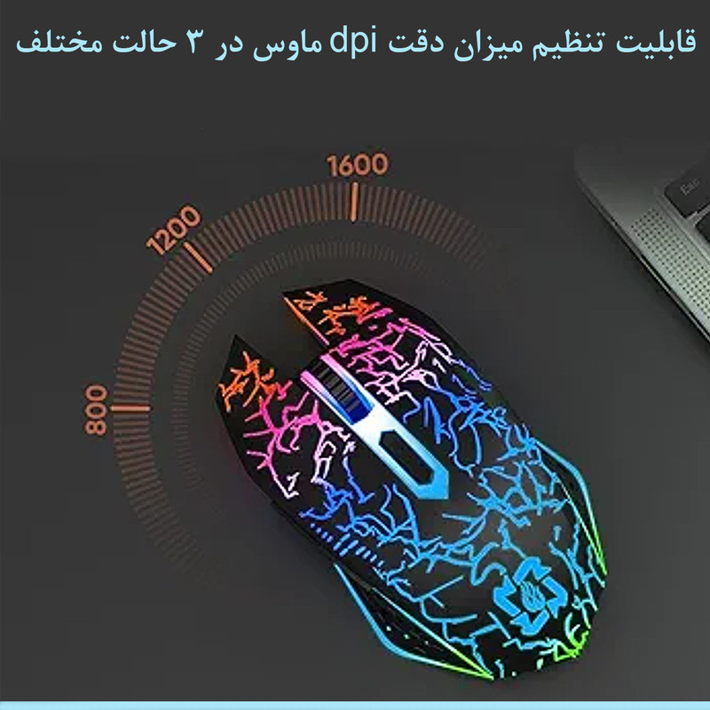 ماوس بی سیم گیمینگ مدل X-36