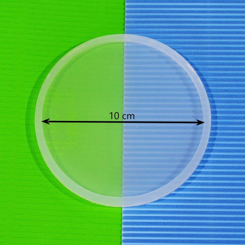 قالب رزین مدل زیرلیوانی دایره طرحدار کد 1