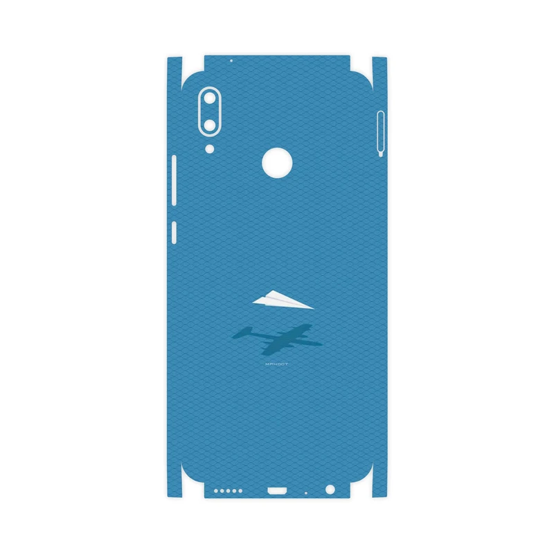 برچسب پوششی ماهوت مدل Minimal Paper Airplane-FullSkin مناسب برای گوشی موبایل هوآوی Y9 2019