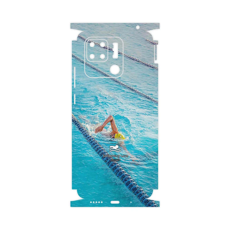 برچسب پوششی ماهوت مدل Swimming-FullSkin مناسب برای گوشی موبایل شیائومی Redmi 10C