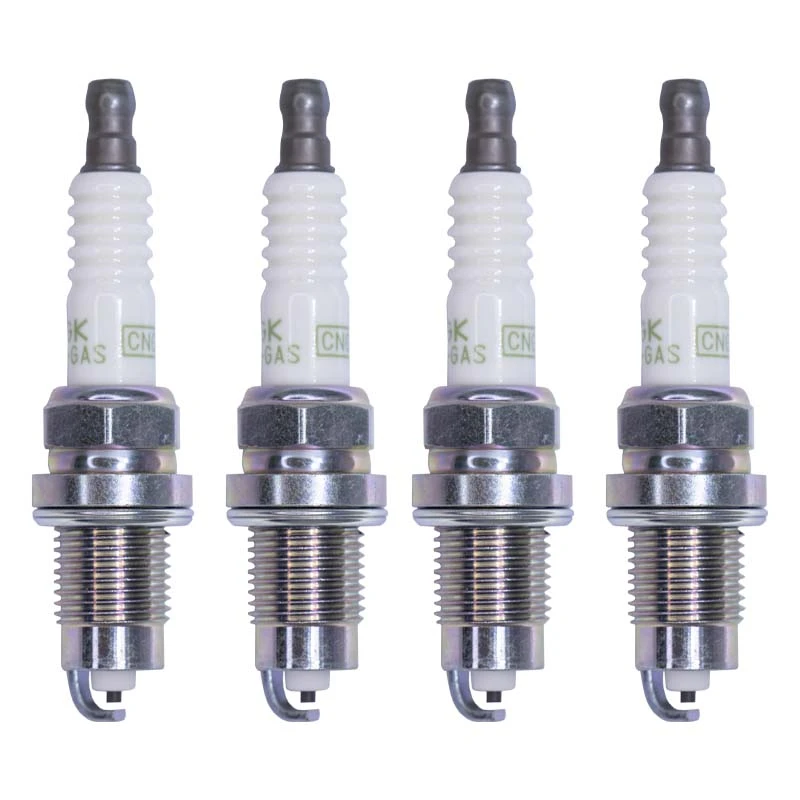شمع خودرو ان جی کی مدل BKR-GAS 7987 دوگانه سوز پایه کوتاه بسته 4 عددی
