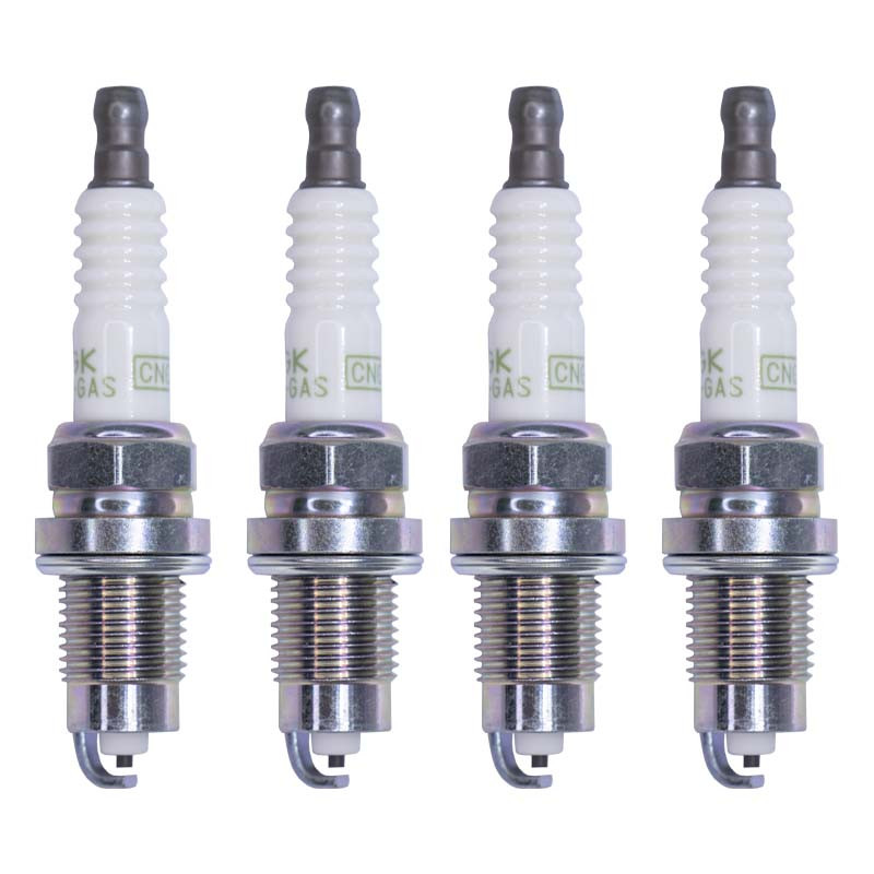 شمع خودرو ان جی کی مدل BKR-GAS 7987 دوگانه سوز پایه کوتاه بسته 4 عددی