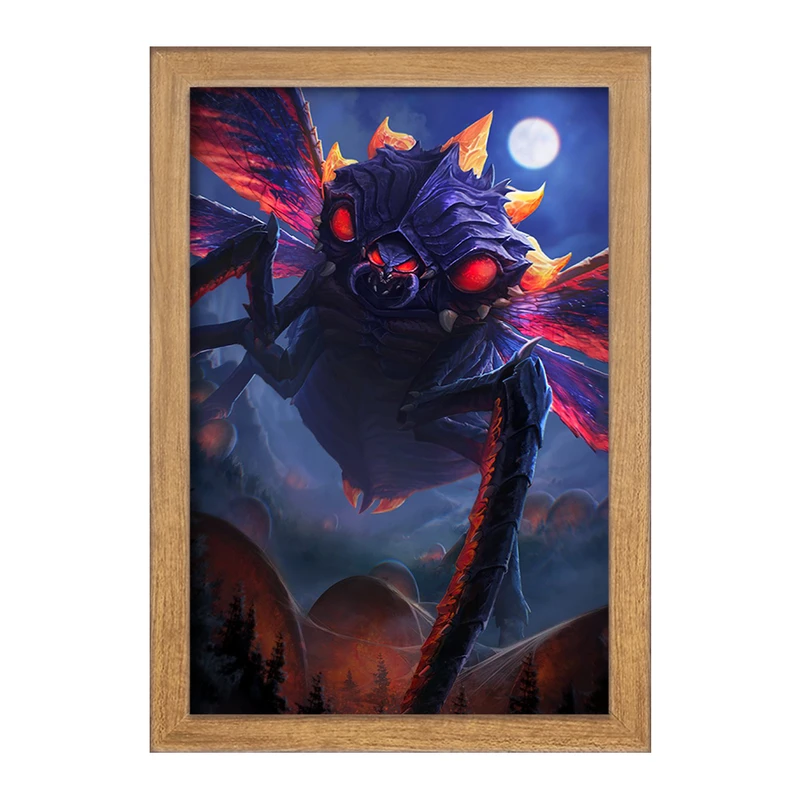 تابلو خندالو مدل بازی شکارچی هیولا (Monster Hunter) کد 33225