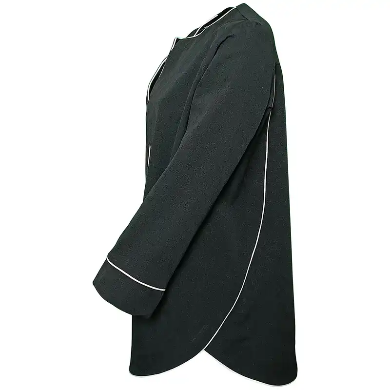 مانتو زنانه بی تی مدل ژاکارد کد Bl126 رنگ مشکی