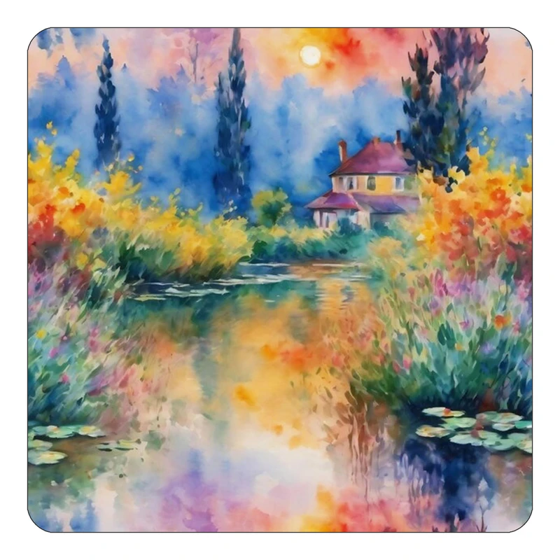 مگنت کاکتی طرح نقاشی رنگ روغن مدل mp70120