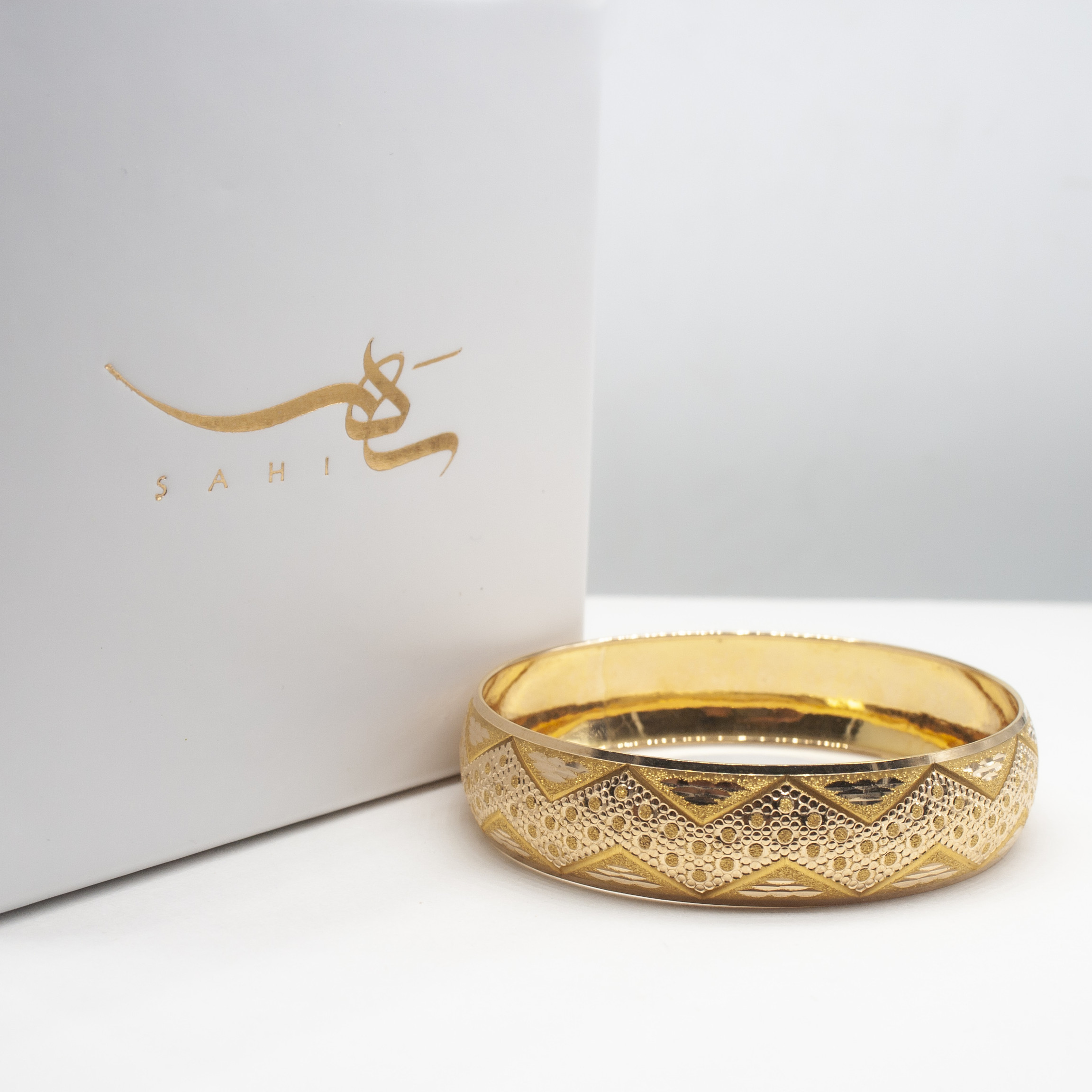 النگو طلا 18 عیار زنانه سهی مدل VB54-3