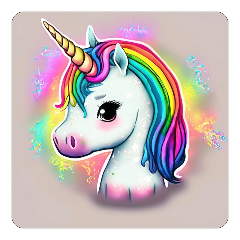 مگنت کاکتی طرح اسب تک شاخ و یونیکورن مدل mp31819