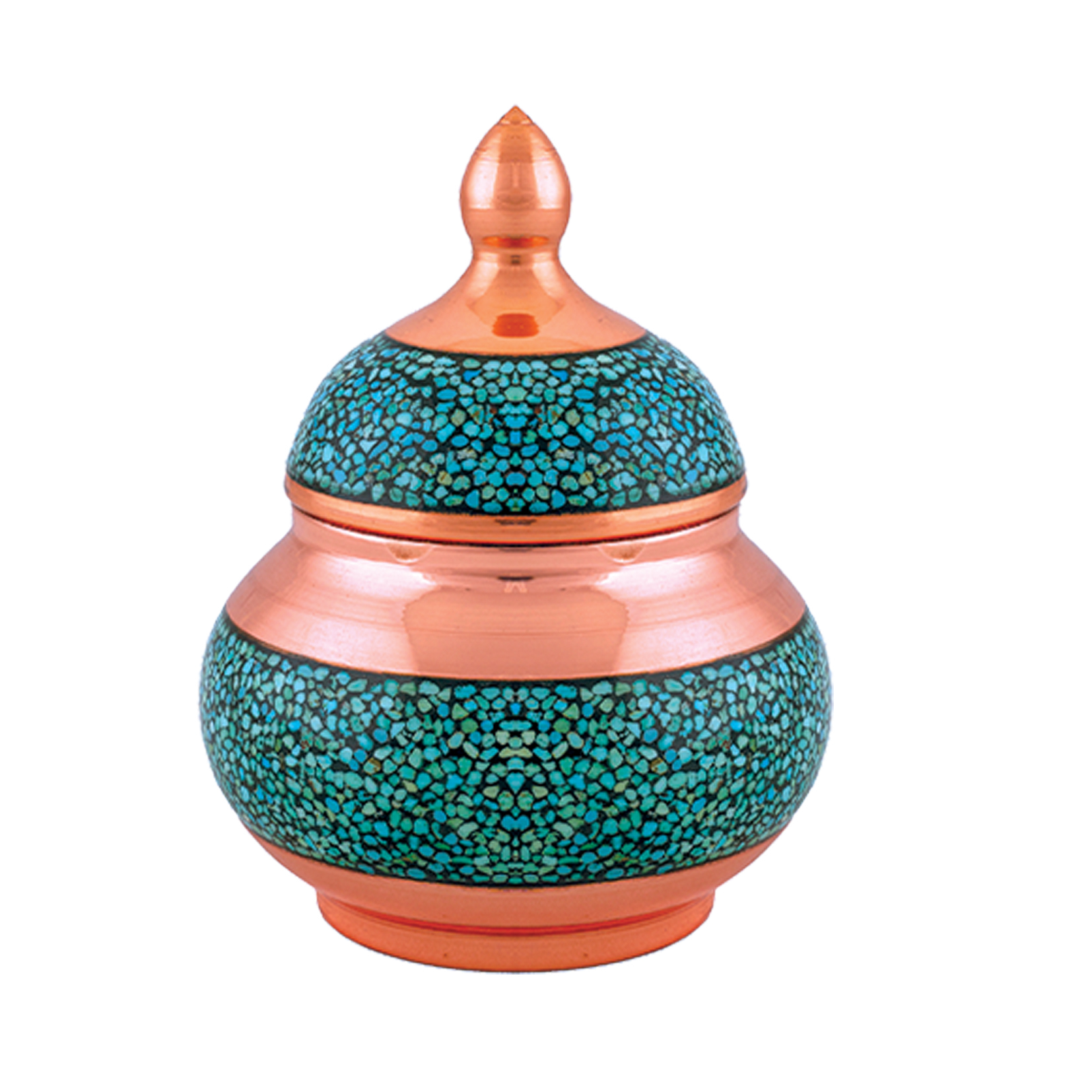 قندان فیروزه کوبی مسجدی مدل کوچک کد F41