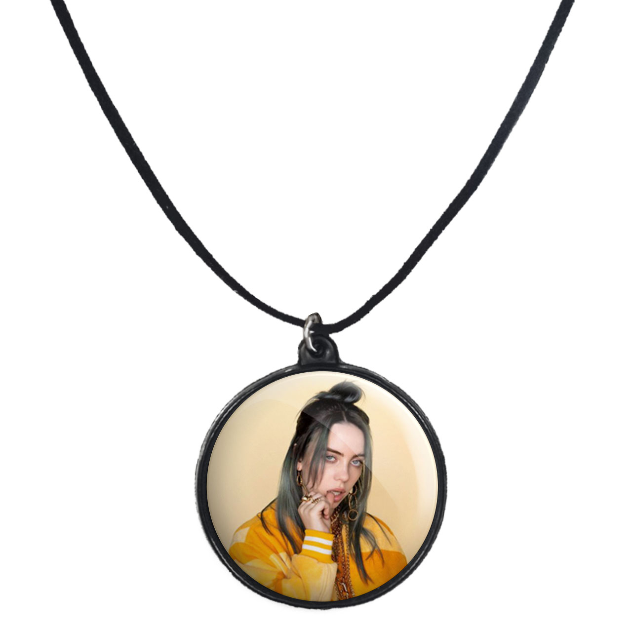 گردنبند پرمانه طرح بیلی آیلیش کد pmb.20029 مدل دو طرفه