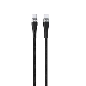 کابل type-c گرین لاین مدل GNBRUSCTCBK طول 1 متر