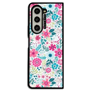 AKAM AMC-WSGZFOLD5-FLOWERS2 Cover For Samsung Galaxy Z Fold 5