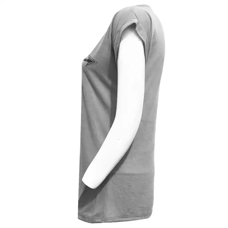 تی شرت آستین کوتاه زنانه مدل تیر و پر سرخپوستی کد tm-1923 رنگ سفید