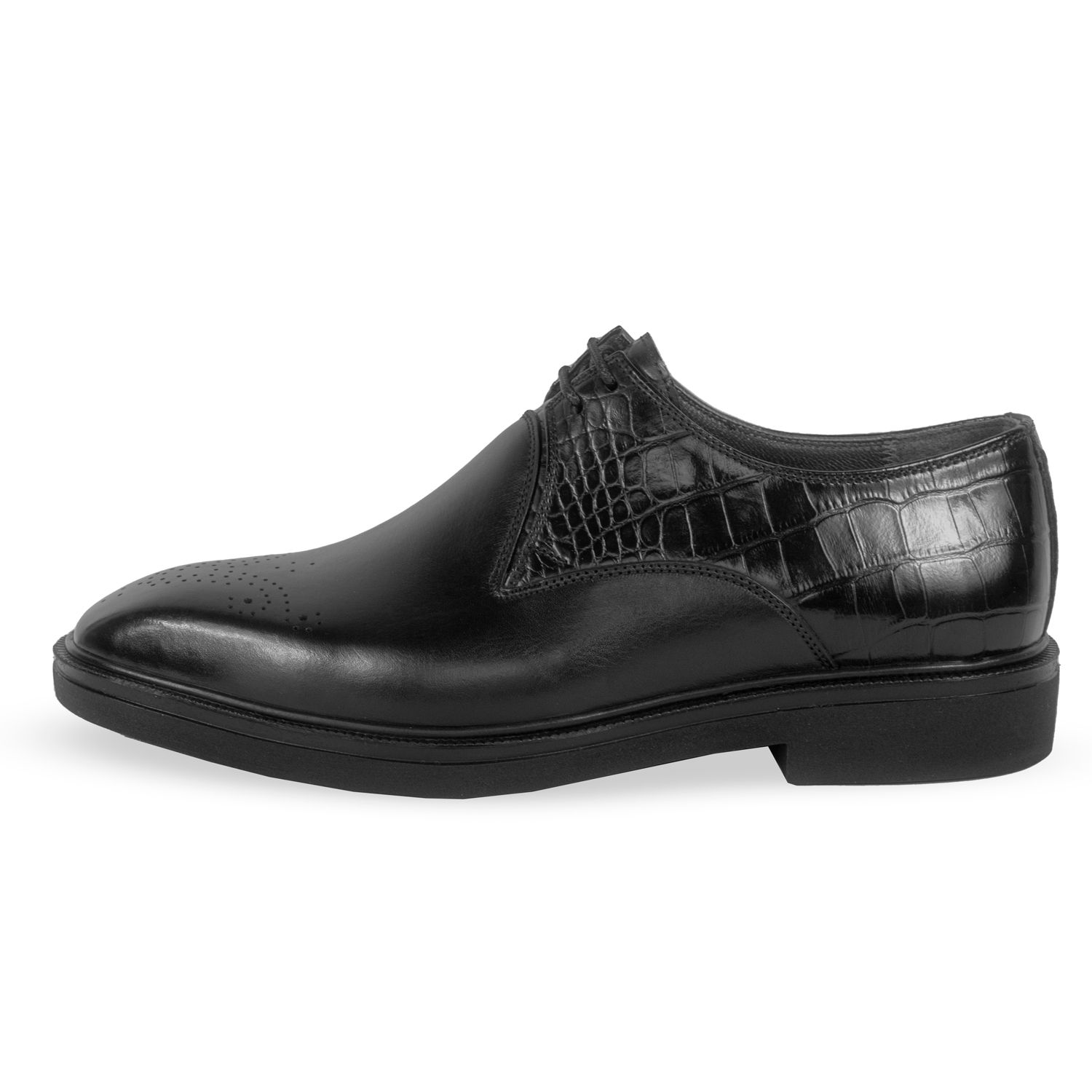 کفش مردانه چرم عطارد مدل چرم طبیعی کد SH243 - - 1