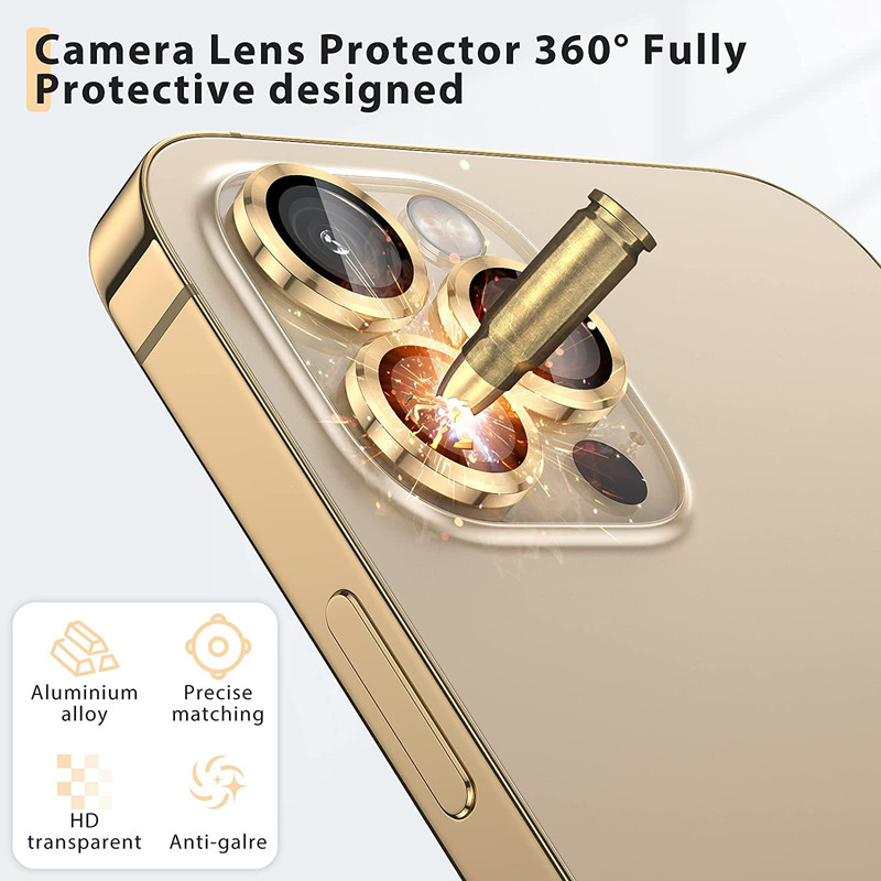 محافظ لنز دوربین مدل BTI مناسب برای گوشی موبایل اپل iphone 12 pro max