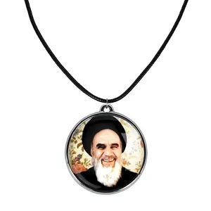 گردنبند خندالو مدل امام خمینی (ره) کد 25522553