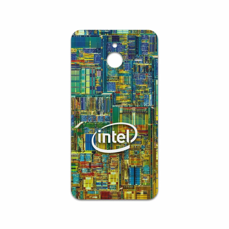 برچسب پوششی ماهوت مدل Intel Brand مناسب برای گوشی موبایل مایکروسافت Lumia 640 XL