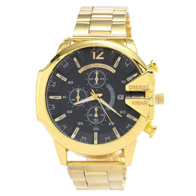 ساعت مچی عقربهای مردانه مدل شاخدار تک موتور ساده استیلt2 ساعت مچی عقربهای مردانه مدل شاخدار تک موتور ساده استیلt2