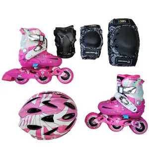 اسکیت کفشی فلاینگ ایکل مدل S6T 28-32 به همراه کلاه و لوازم ایمنی