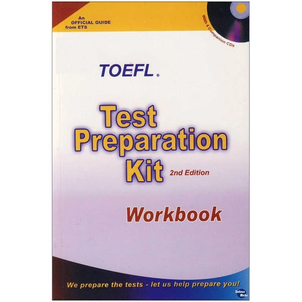 کتاب Workbook Test Preparation Kit TOEFL اثر جمعی از نویسندگان انتشارات ETS