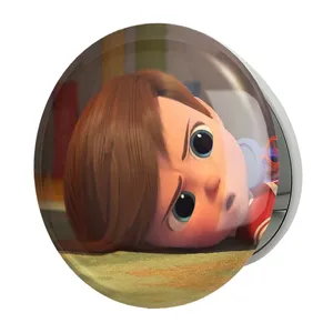 آینه جیبی خندالو طرح بچه رئیس Boss Baby مدل تاشو کد 12523 