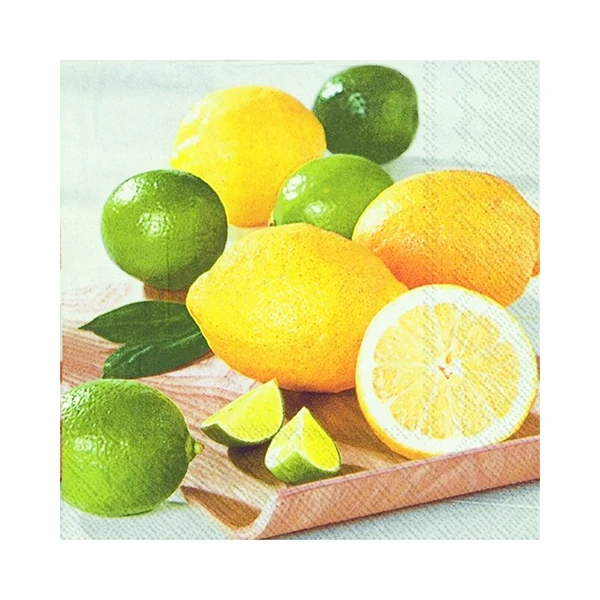 دستمال سفره آی اچ آر مدل طرح لیمو 