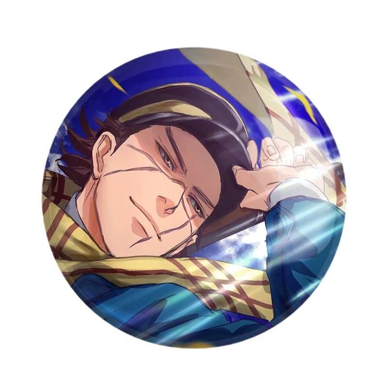 مگنت خندالو مدل سایچی انیمه کامویی طلایی Golden Kamuy کد 23734