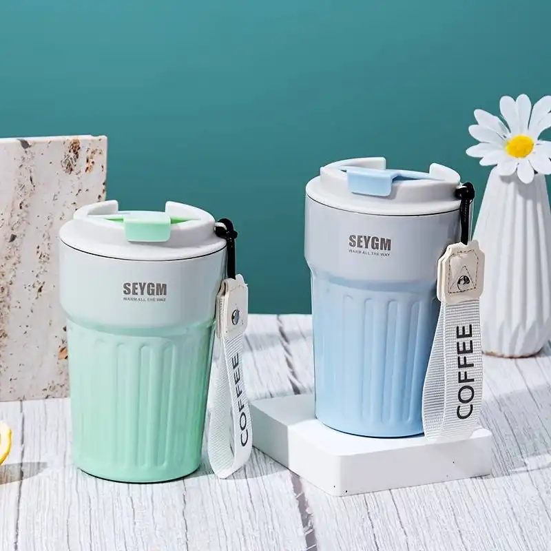 ماگ سفری مدل seygm بنددار گنجایش 0.4 لیتر