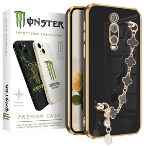 monster Black Flower cover suitable for Xiaomi Mi 9T / Redmi k20 / Redmi k20 pro mobile phone