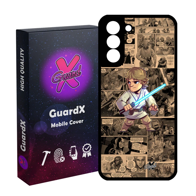 کاور گارد ایکس طرح جنگ ستارگان مدل Glass10525 مناسب برای گوشی موبایل سامسونگ Galaxy S21 FE
