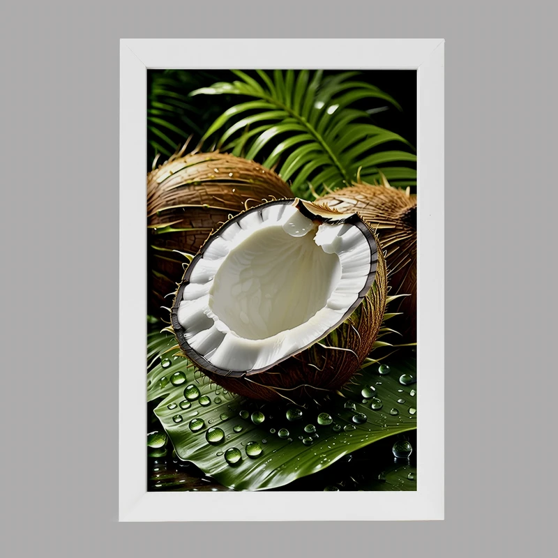 تابلو خندالو مدل نارگیل کد F6745