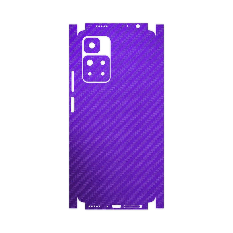 برچسب پوششی ماهوت مدل Purple-Fiber-FullSkin مناسب برای گوشی موبایل شیائومی Redmi Note 11 Pro Plus 5G