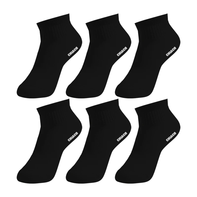 جوراب ساق کوتاه زنانه چیاکو مدل مچی ساده کد 999 بسته 3 عددی