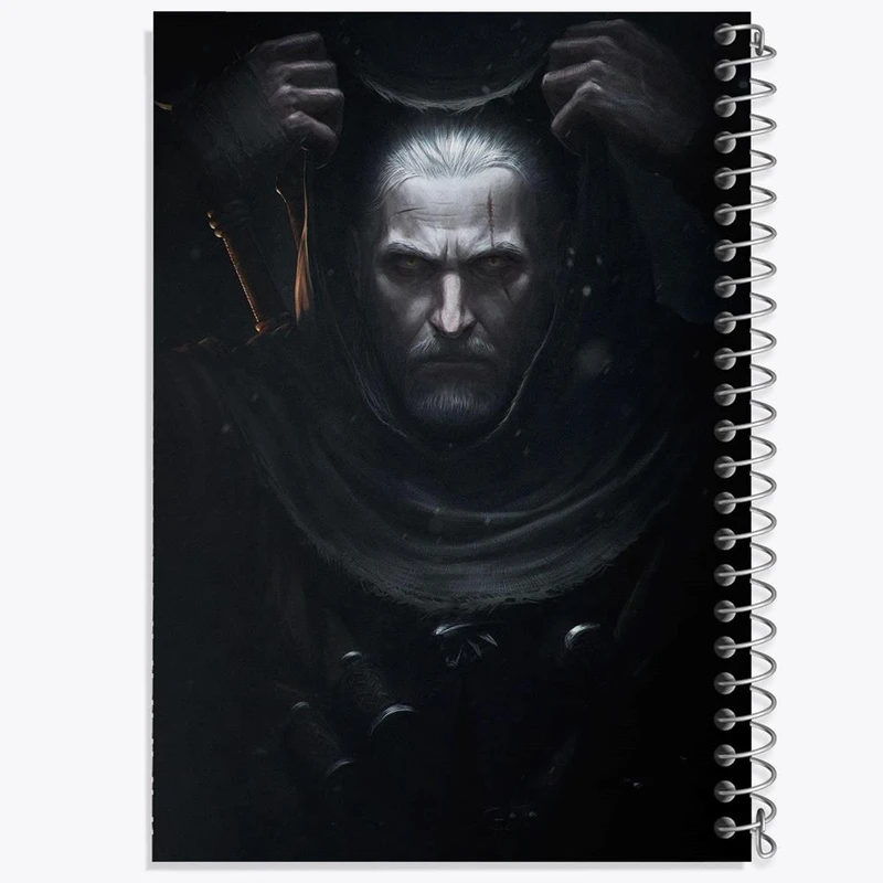 دفتر لیست خرید 50 برگ خندالو طرح گرالت ویچر کد 30947