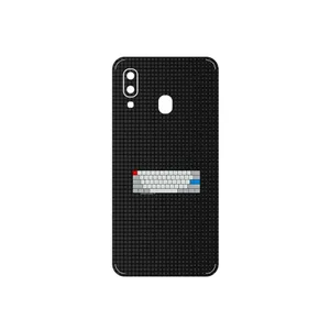 MAHOOT Minimal Keyboard Icon Cover Sticker for Samsung Galaxy A40
