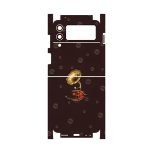 MAHOOT Gramophone Nostalgia-FullSkin Cover Sticker for Samsung Galaxy Z Flip3 5G