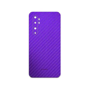MAHOOT Purple-Fiber Cover Sticker for Xiaomi Mi Note 10 Lite