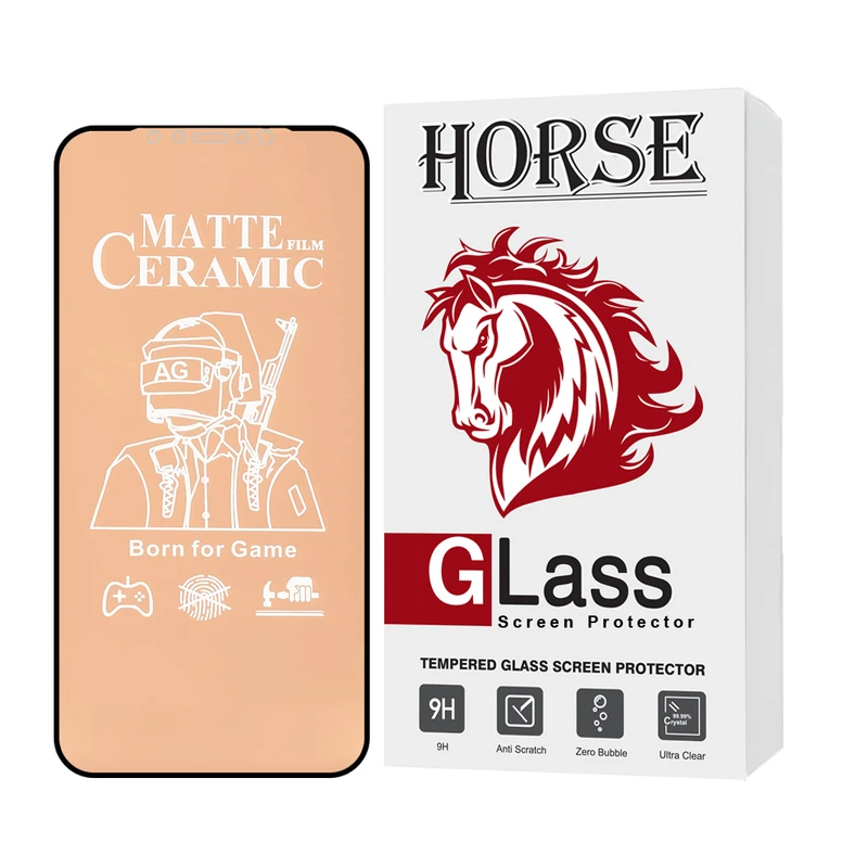 محافظ صفحه نمایش سرامیکی مات هورس مدل CERMAH مناسب برای گوشی موبایل اپل iPhone 11 Pro Max / iPhone XS Max