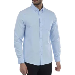 پیراهن آستین بلند مردانه جوتی جینز مدل بیسیک کد 3030110