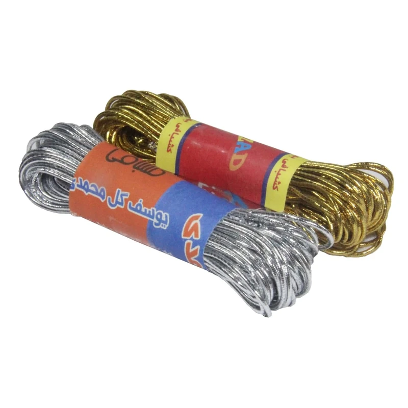 کش خیاطی مدل کش قیطان مدل 01 طول 18 متر بسته 2 عددی