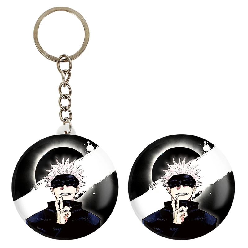 پیکسل خندالو مدل گوجو ساتورو انیمه جوجوتسو کایزن کد 11085 به همراه جاکلیدی