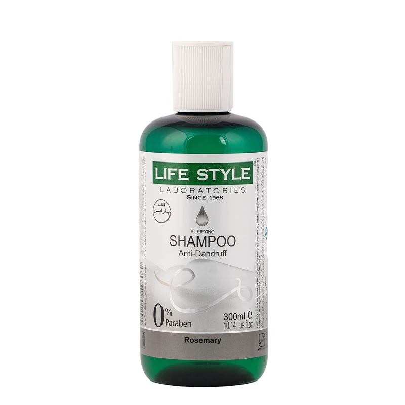 شامپو ضدشوره مو لایف استایل مدل Rosemary حجم 300 میلی‌لیتر