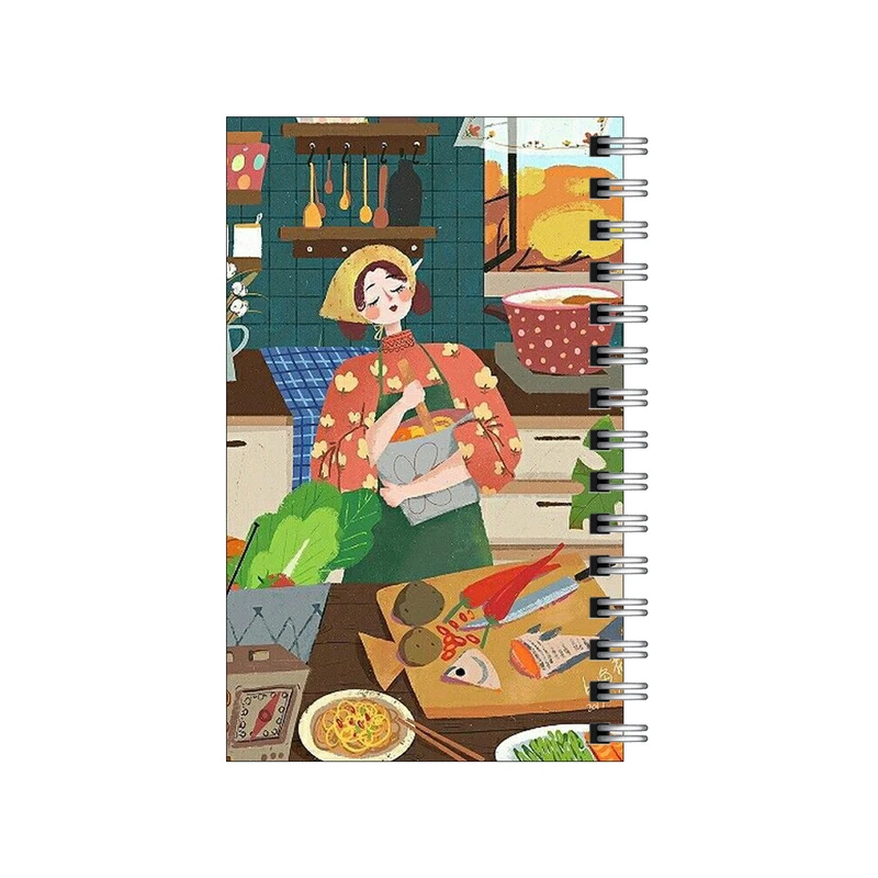 دفترچه یادداشت مدل to do list طرح آشپز و آشپزخونه کد 5273526