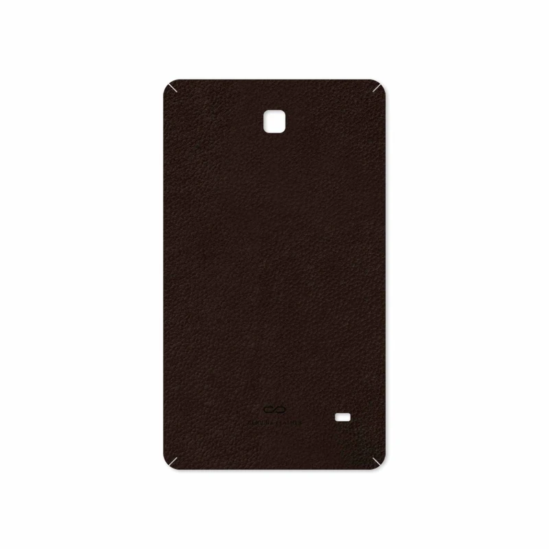 برچسب پوششی ماهوت مدل Dark-Brown-Leather مناسب برای تبلت سامسونگ Galaxy Tab 4 7.0 2014 T230